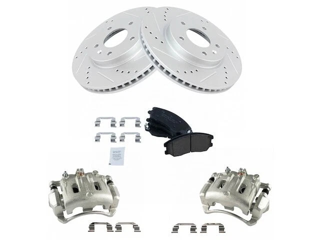 Front Brake Pad Rotor Caliper Set for Suzuki XL7 (2007–2009) XB896VG