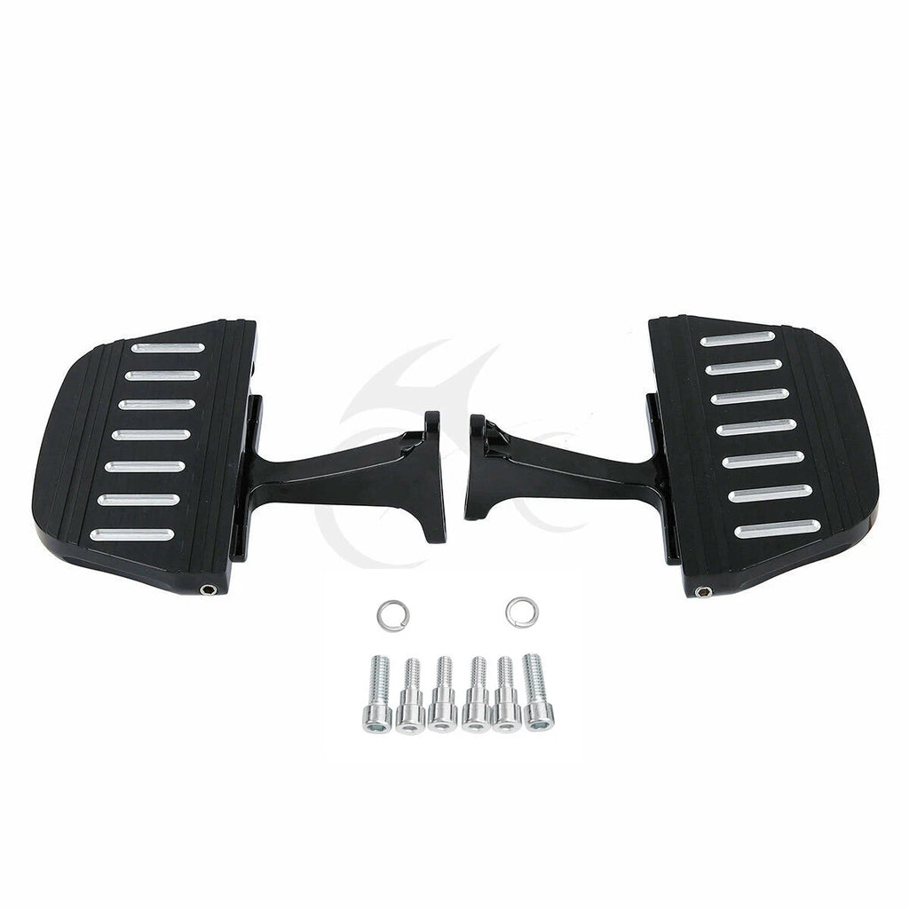 Rear Passenger Floorboards & Highway Foot Pegs for Harley Street Glide (1993–2025)