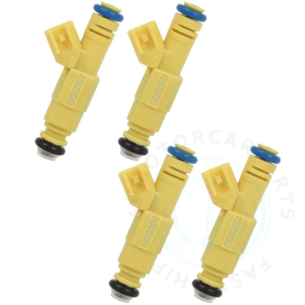 Set of 4 Fuel Injectors for Mazda B2300 (2003–2006)