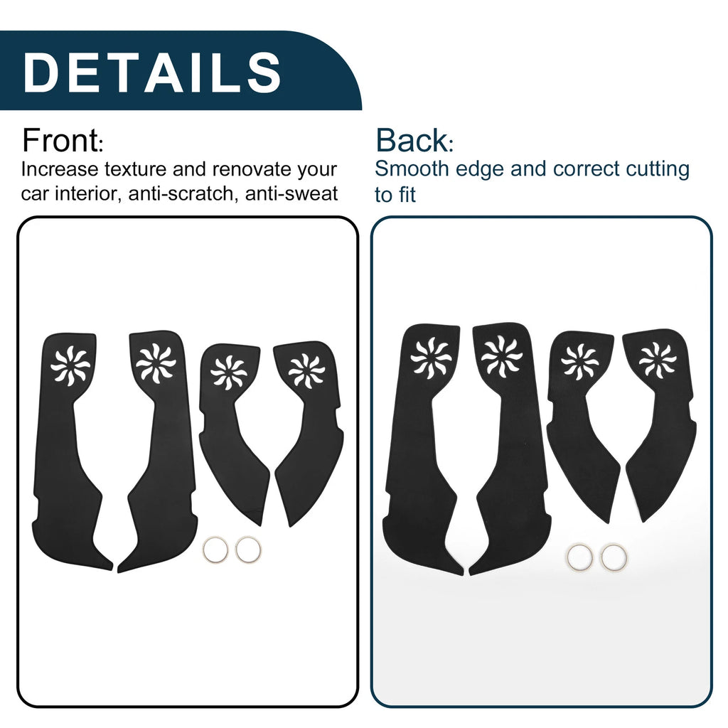 Set of 1 Car Door Anti Kick Pad Sticker Protector for Volkswagen Passat (2019)