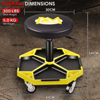 Adjustable Mechanics Roller Seat for Universal Use (15.74"-21.25")