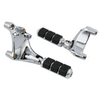 Chrome Passenger Footpeg Mount Bracket for Harley Sportster XL883 1200 (2014–2022)
