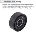 Drive Belt Idler Pulley for BMW Series 3 (1994-2006) Black 1 x