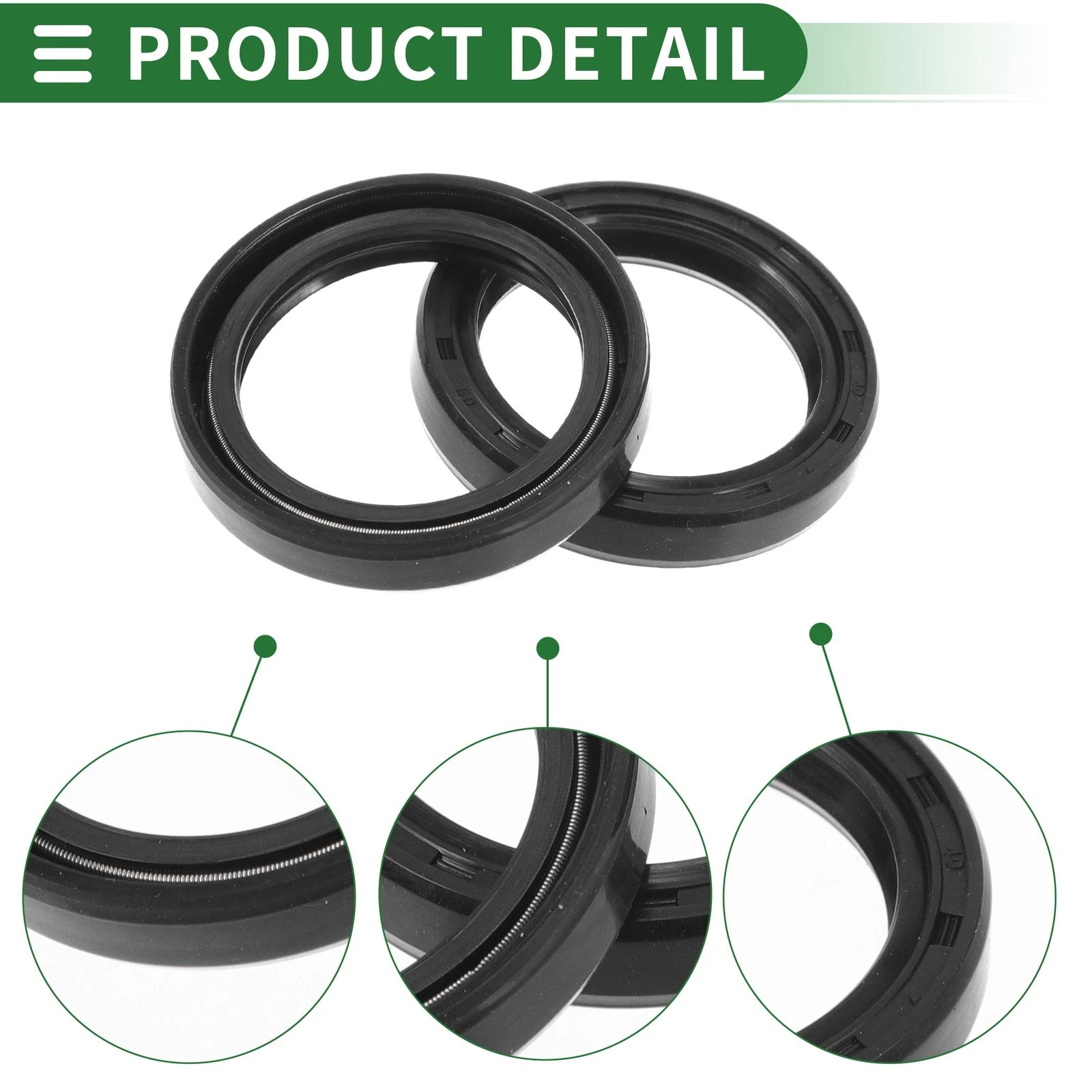 Set of 5 Oil Seal Ring 30x40x7mm NBR Rubber for Various Models 