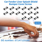 30 pcs Fender Liner Splash Shield Screws for BMW 1 Series M (2011-2012)