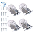Set of 4 Casters for Bookcase 4" with 360-Degree Swivel