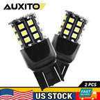2X 7443 7440 LED Reverse Backup Light Bulbs for