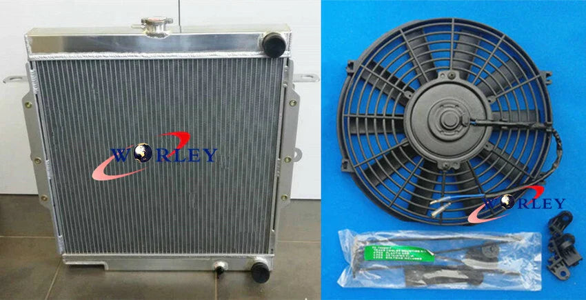 Aluminum Radiator Shroud Fan Hose for Land Cruiser 75 Series (1984-1990)