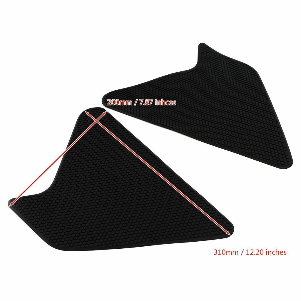 2X Side Tank Traction Grip Pads for Yamaha XT1200Z Super Tenere (2012–2019) T9