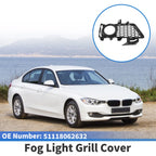 1 Pc Fog Light Grill for BMW 3 Series (2012–2018) No. 51118062632 Black