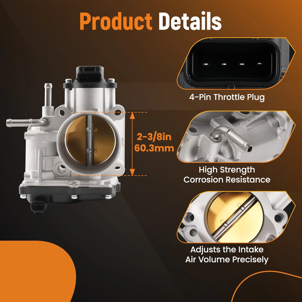 Throttle Body for Toyota Camry 3.0L (2002–2003), MR2 Spyder (2001–2005) 220300A010