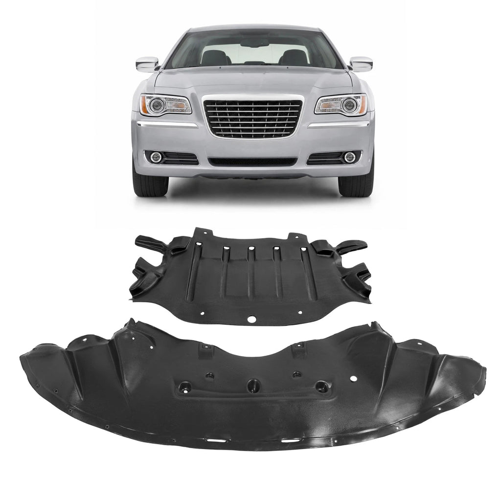 Front Engine Splash Shield Under Cover Kit for Chrysler 300 (2011–2014)