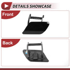 Front Left Washer Nozzle Cover Cap for BMW 740i (2013-2015) Black