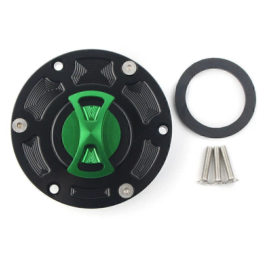 Fuel Gas Tank Cap Cover for Kawasaki Ninja 250R EX250, EX300 (2008-2012)