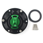 Fuel Gas Tank Cap Cover for Kawasaki Ninja 250R EX250, EX300 (2008-2012)