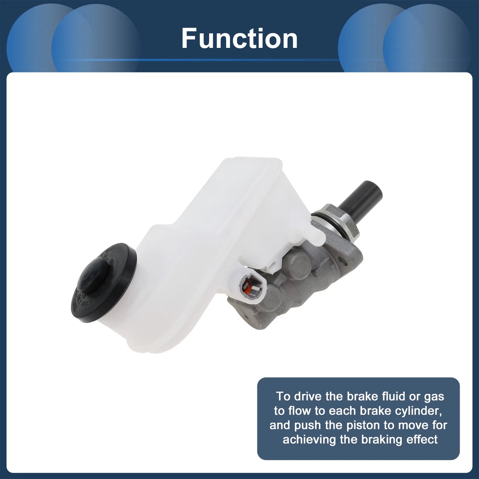 Brake Master Cylinder with Reservoir No. 4720752011 for Toyota Echo (2000–2004)