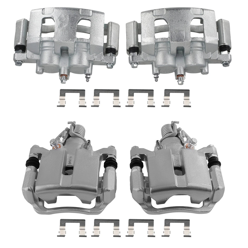 Set of 4 Front Rear Brake Calipers for Chevrolet Impala (2011–2013) 18B4989 18B4988