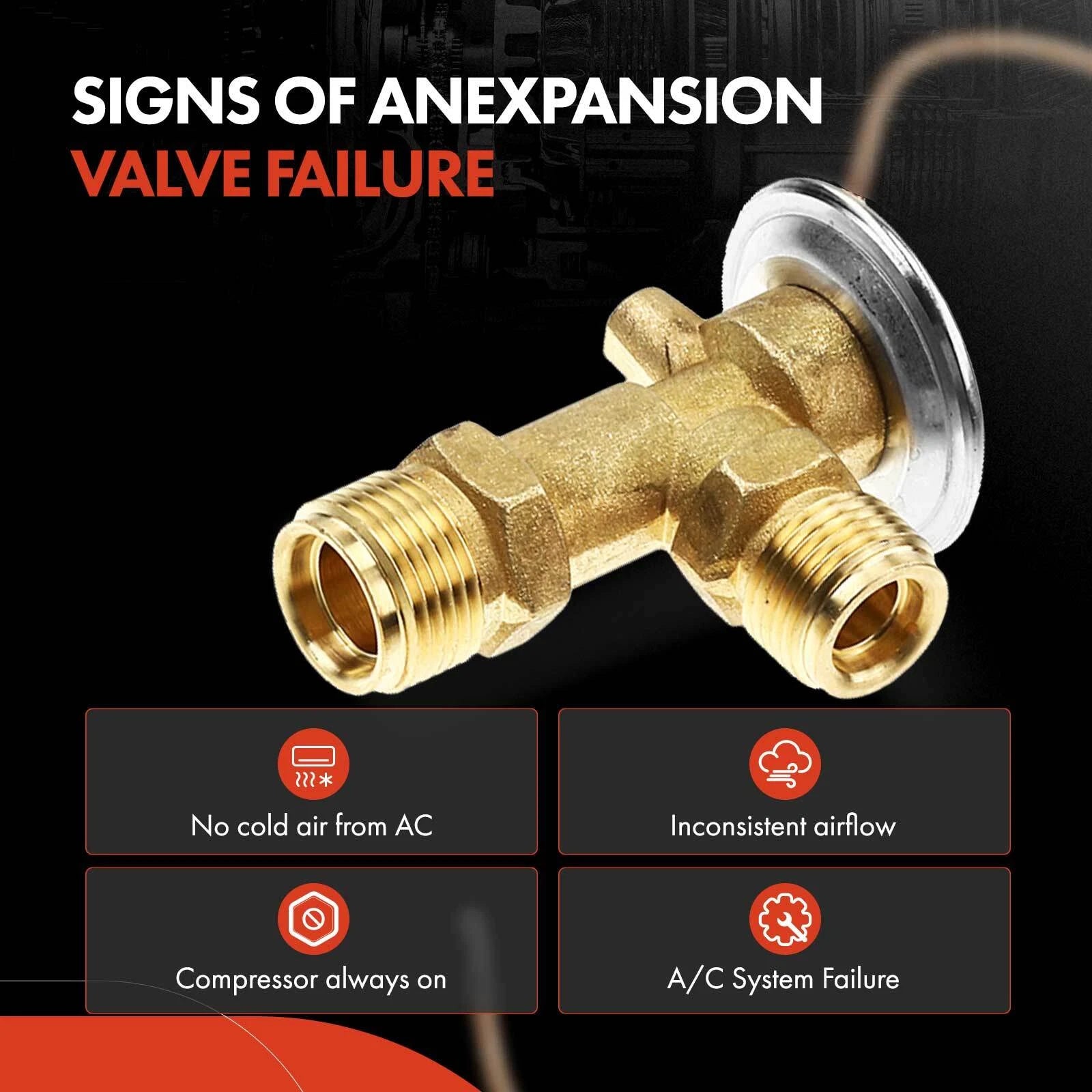 A/C Expansion Valve for Chevy Express 1500 2500 3500 (1992-1995)