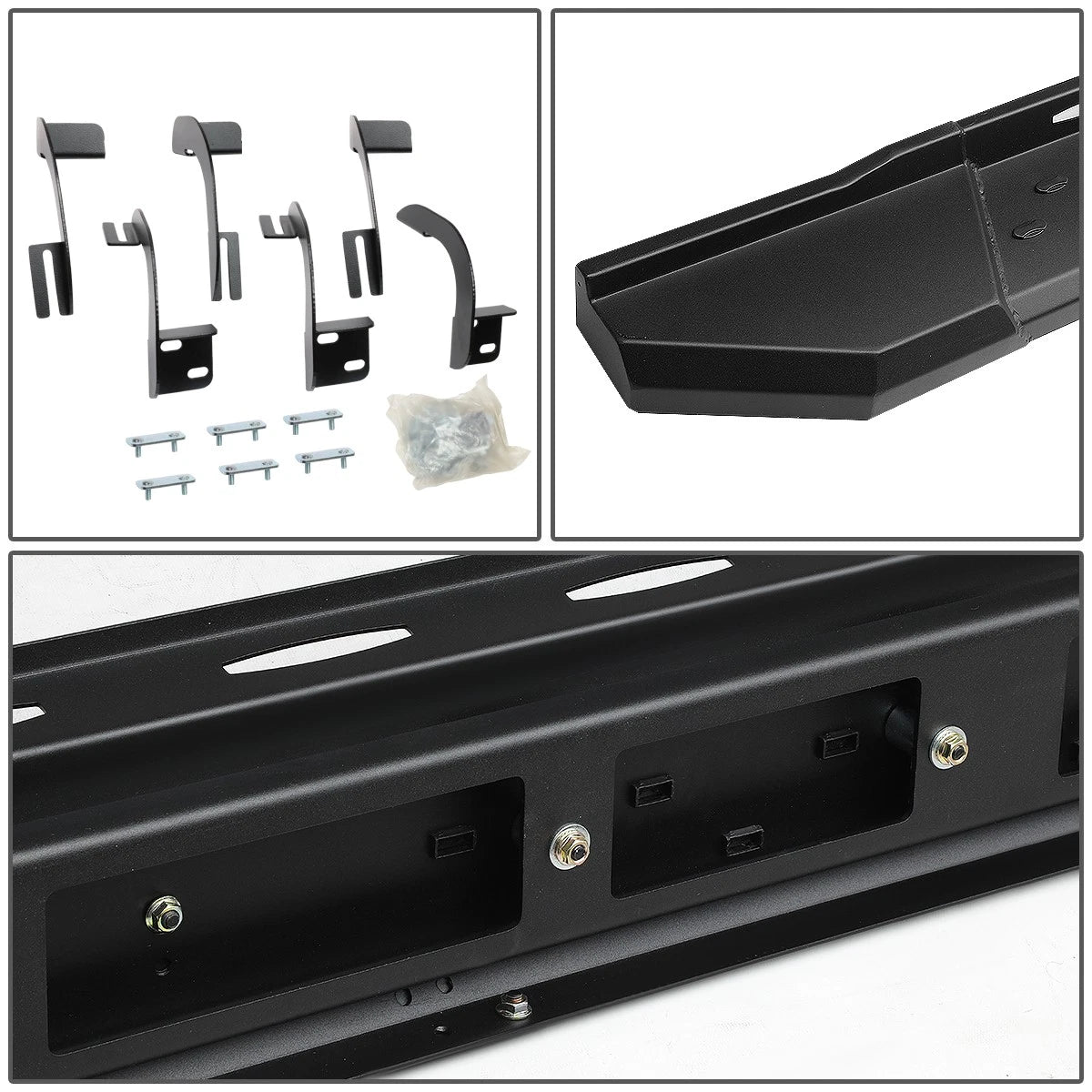 5.5" Running Board Side Step Nerf Bar for Dodge Ram 1500 Crew Cab (2009–2020)