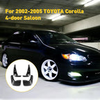 Set of 4 Mud Guards for Toyota Corolla (2002-2005)