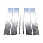 6Pc Chrome Pillar Post Covers for Chrysler 200 (2011–2014)
