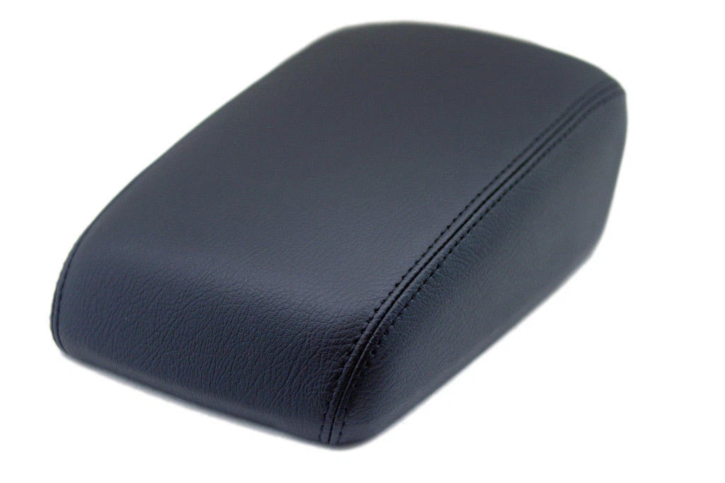 Center Console Armrest Cover for Ford Focus (2012–2018) Black Leather