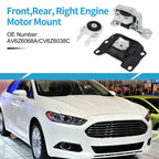 Engine Motor Trans Mount Set for Ford Escape 1.6L 2.0L 2.5L (2013–2016)
