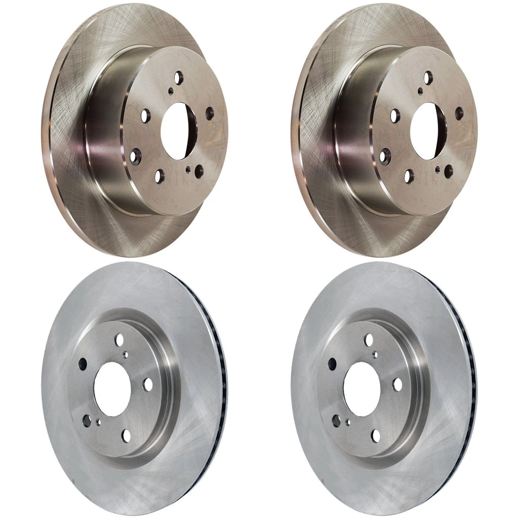 Front & Rear Brake Disc Rotors for Toyota RAV4 (2006–2018)