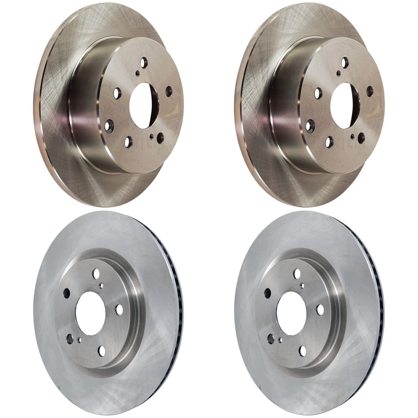 Front & Rear Brake Disc Rotors for Toyota RAV4 (2006–2018)