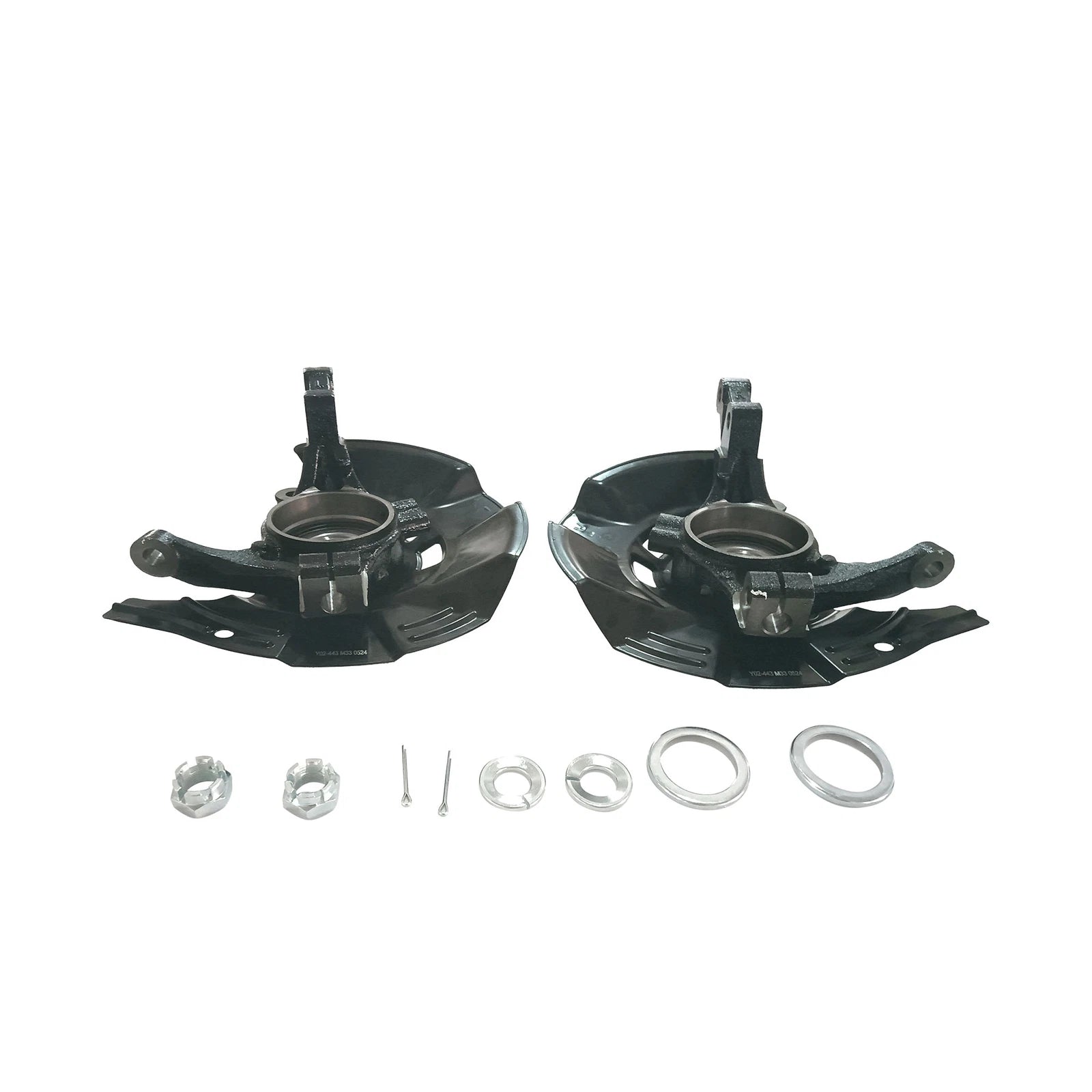2X Front Steering Knuckle & Wheel Bearing Hub Assembly for Kia Optima (2011)