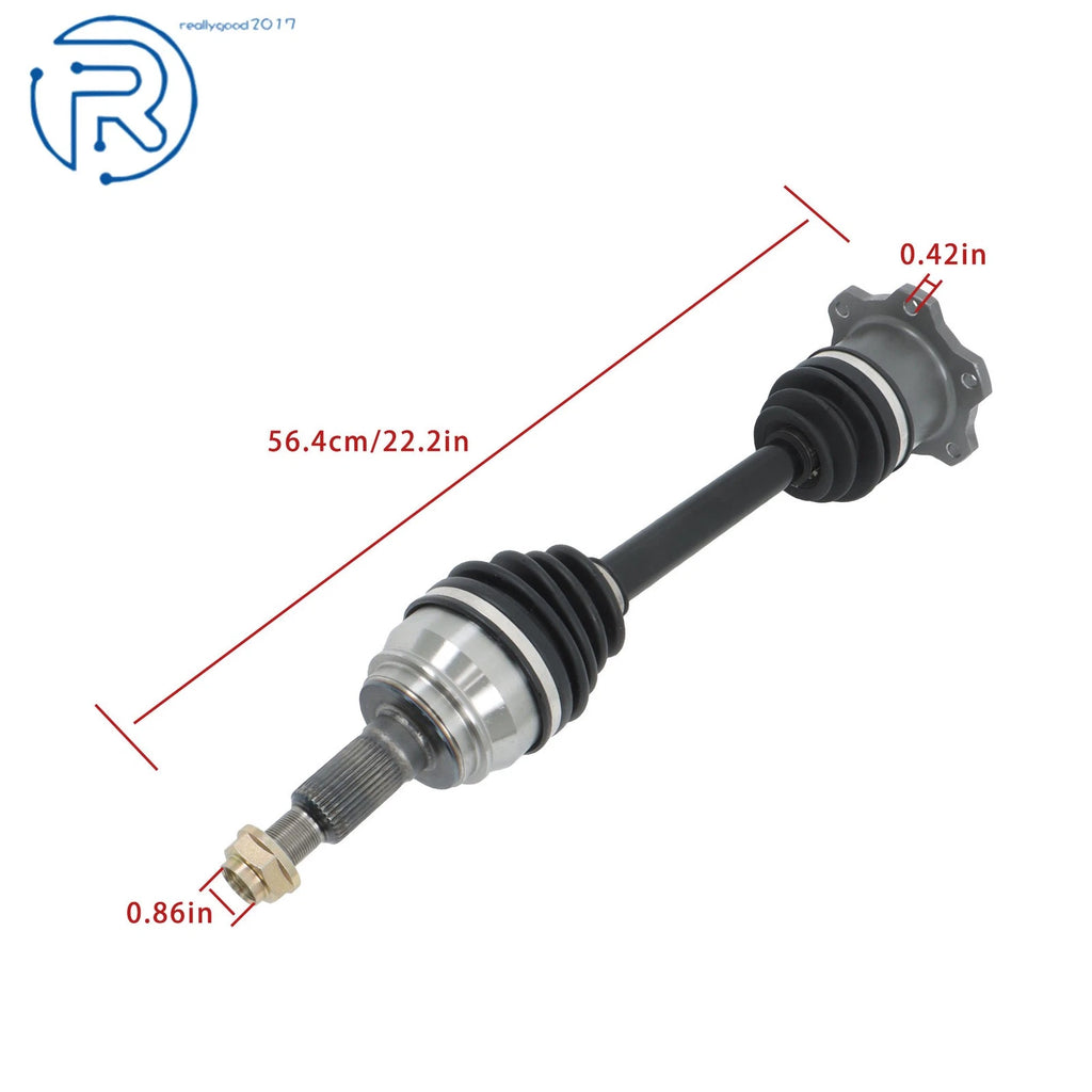 Front CV Axle Shaft for Cadillac Escalade, Chevy Silverado 1500 4WD (2002–2023)