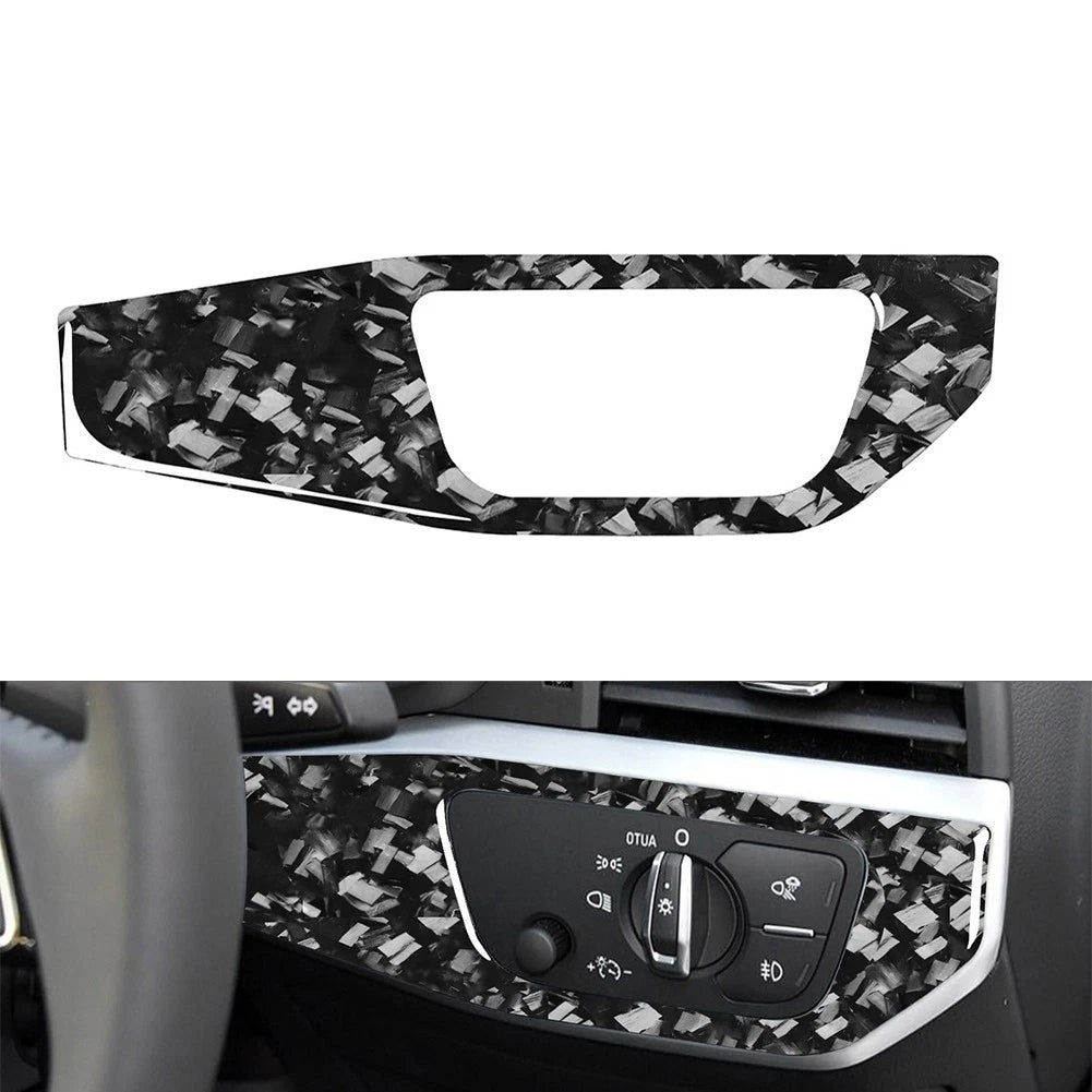 Headlight Switch Button Panel Cover Trim for Audi A4 B9 A5 (2016–2022) RHD