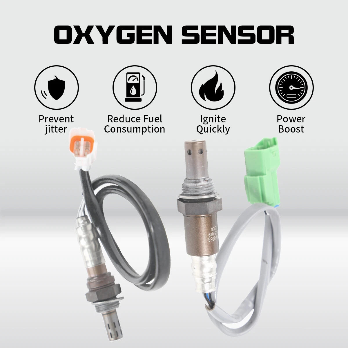 2X Oxygen Sensor 234-9033 234-4165 for Suzuki SX4 (2007–2009)