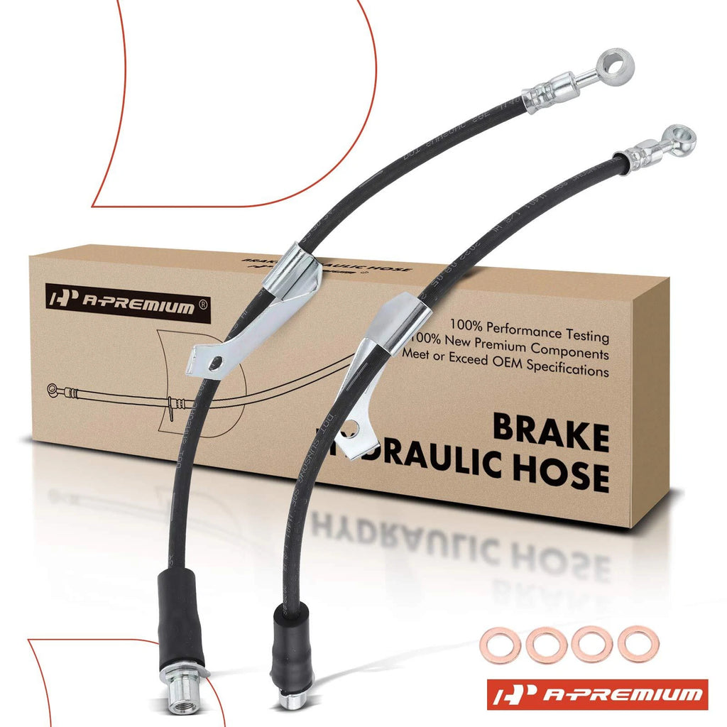 2X Front Brake Hydraulic Hose for Chevy Equinox (2010–2017)