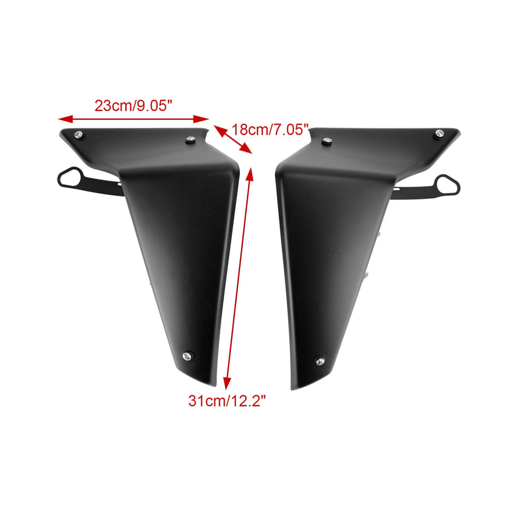 Side Spoilers for Yamaha MT-09 SP FZ09 (2021–2022) Black