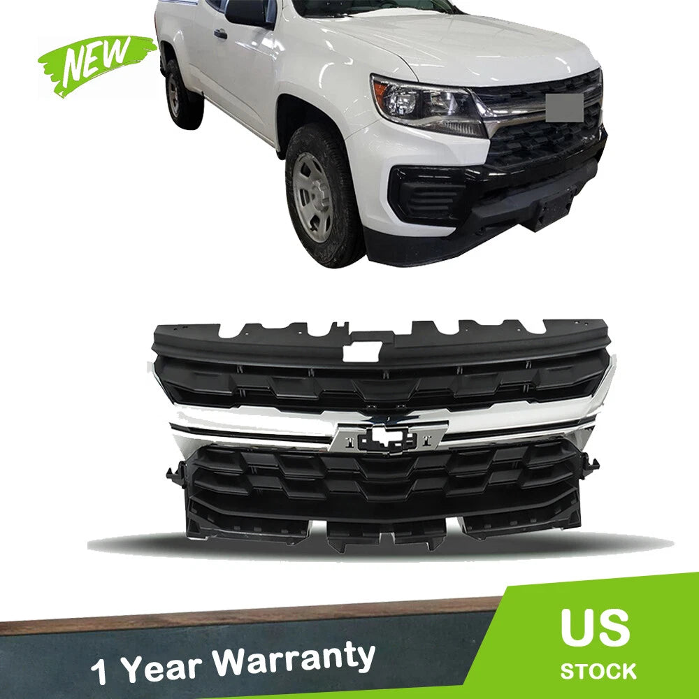 Chrome Front Lower Grille Assembly for Chevrolet Colorado (2021–2022)