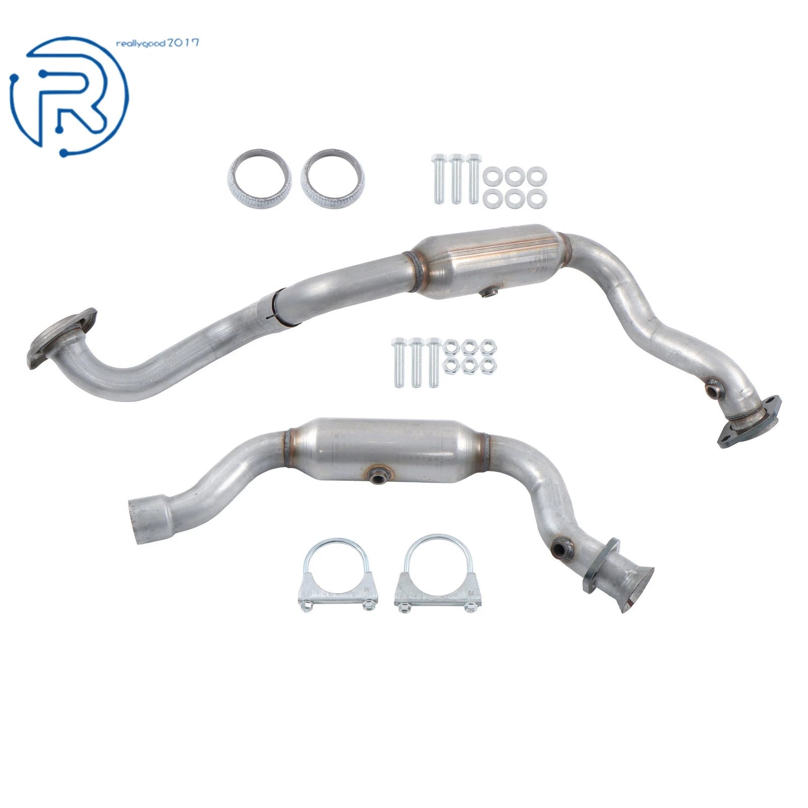 Set of 2 Catalytic Converters for Ford F-250 F-350 6.2L (2011–2022)