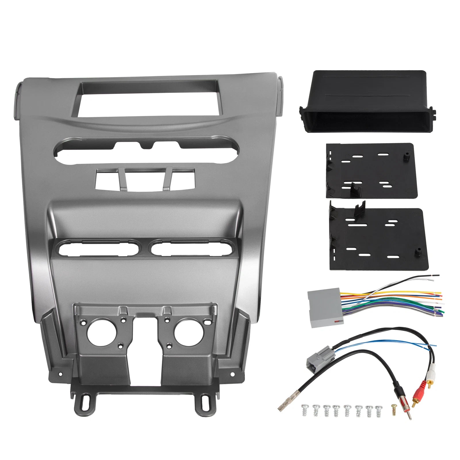 Double Din Radio Stereo Dash Bezel Kit for Ford Focus (2008-2011)