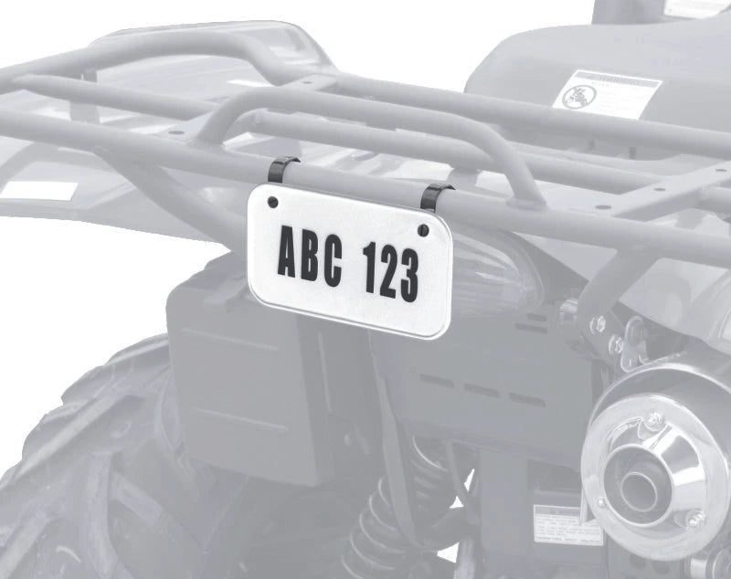 License Plate Kit for ATV (Quadboss)