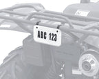 License Plate Kit for ATV (Quadboss)