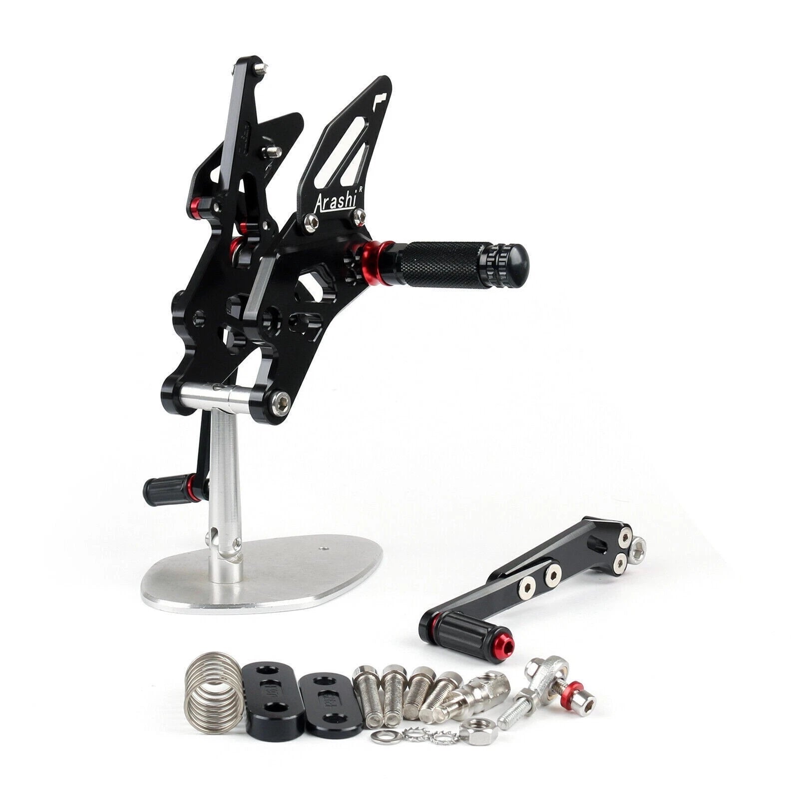 CNC Adjustable Rearset Foot Rest Pegs for Suzuki GSXR1000 (2009–2016) #8