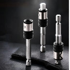 Drill Bit Extension Rod with 1/4 Hex Shank and Self Locking Grip