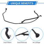 Engine Coolant Hose for Mercedes-Benz Metris 2.0L (2016–2023) No.A4475010125 Black
