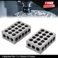 Matched Pair 1-2-3 Blocks for Machinist Jig (Ultra Precision)