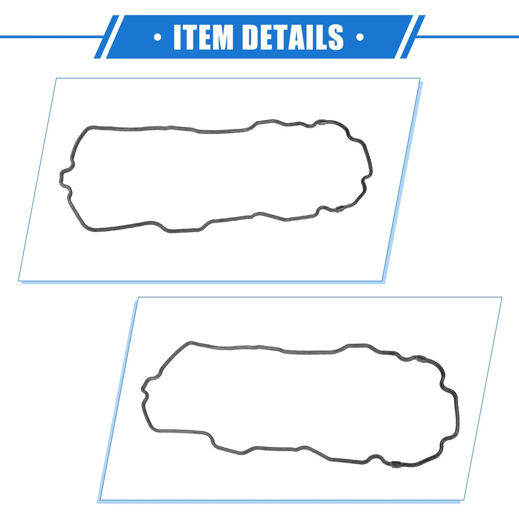 Oil Pan Gasket for Ford (2004–2012) Rubber Black