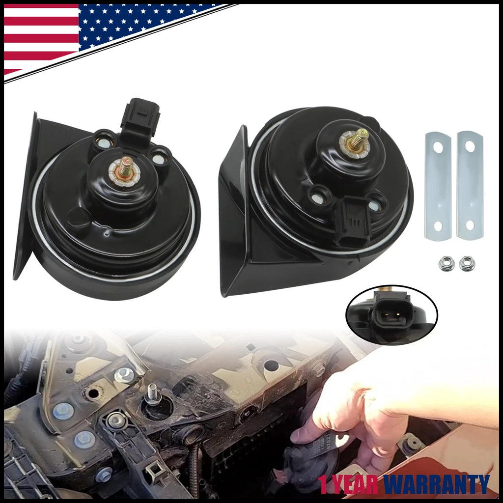 Set of 2 Car Horns for Honda Accord (2018–2021) 38100-TVA-H01 38150-TVA-H01