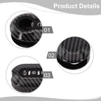 Carbon key case key cover for Fiat 500 Ducato Abarth Doblo (2007���2024)