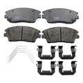 Set of 4 TRW Pro Front Ceramic Brake Pads for Hyundai Elantra Tucson Sportage