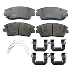 Set of 4 TRW Pro Front Ceramic Brake Pads for Hyundai Elantra Tucson Sportage