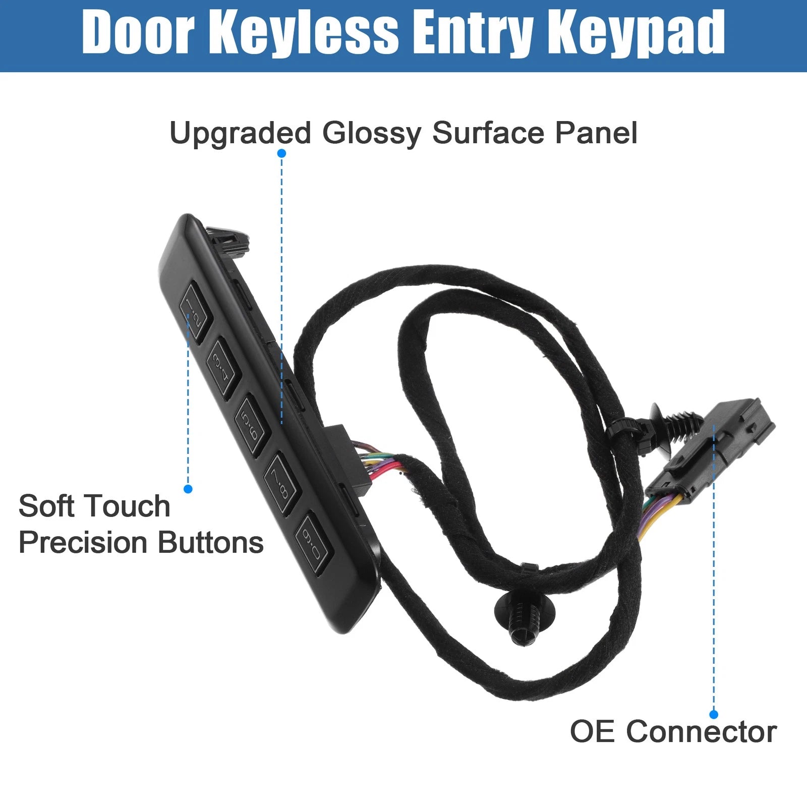 Keyless Entry Keypad for Ford F-150 F250 F350 (2017–2020) FL3Z14A626AA 726215841350